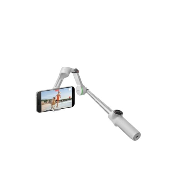  Gimbal Insta360 Flow 2 Pro Creator Bundle Stone Gray - Tay cầm chống rung điện thoại 