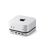  Đế Kiêm Hub chuyển đổi Satechi 5in1 cho mac mini m4 với khe gắn SSD / ST-GNMMES 