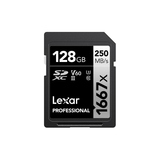  Thẻ nhớ Lexar 128GB Professional 1667x UHS-II SDXC Card V60 - Chính Hãng 