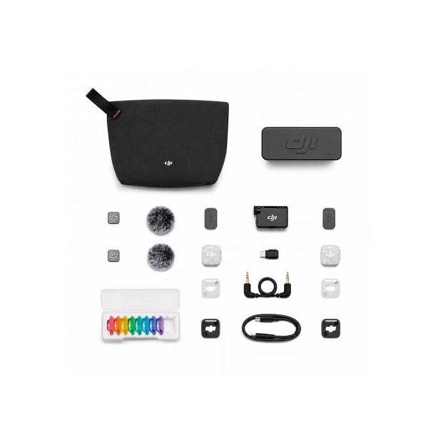  Mic thu âm DJI Mic mini 2S ( 2TX + 1RX + Charging Case) - Chính hãng 