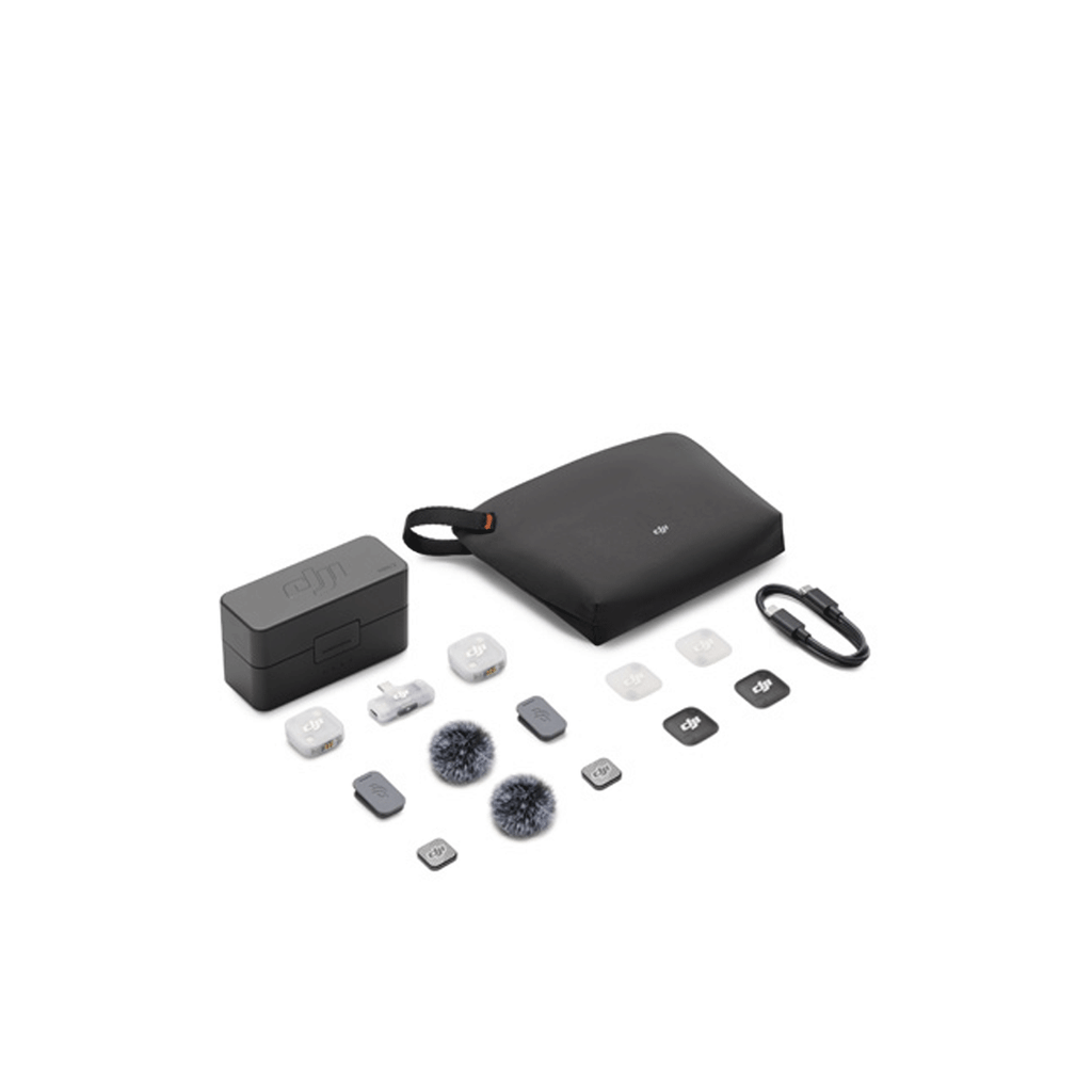  DJI Mic Mini 2 (2 TX + 1 Mobile RX + Charging Case) - Mic thu âm không dây chính hãng 