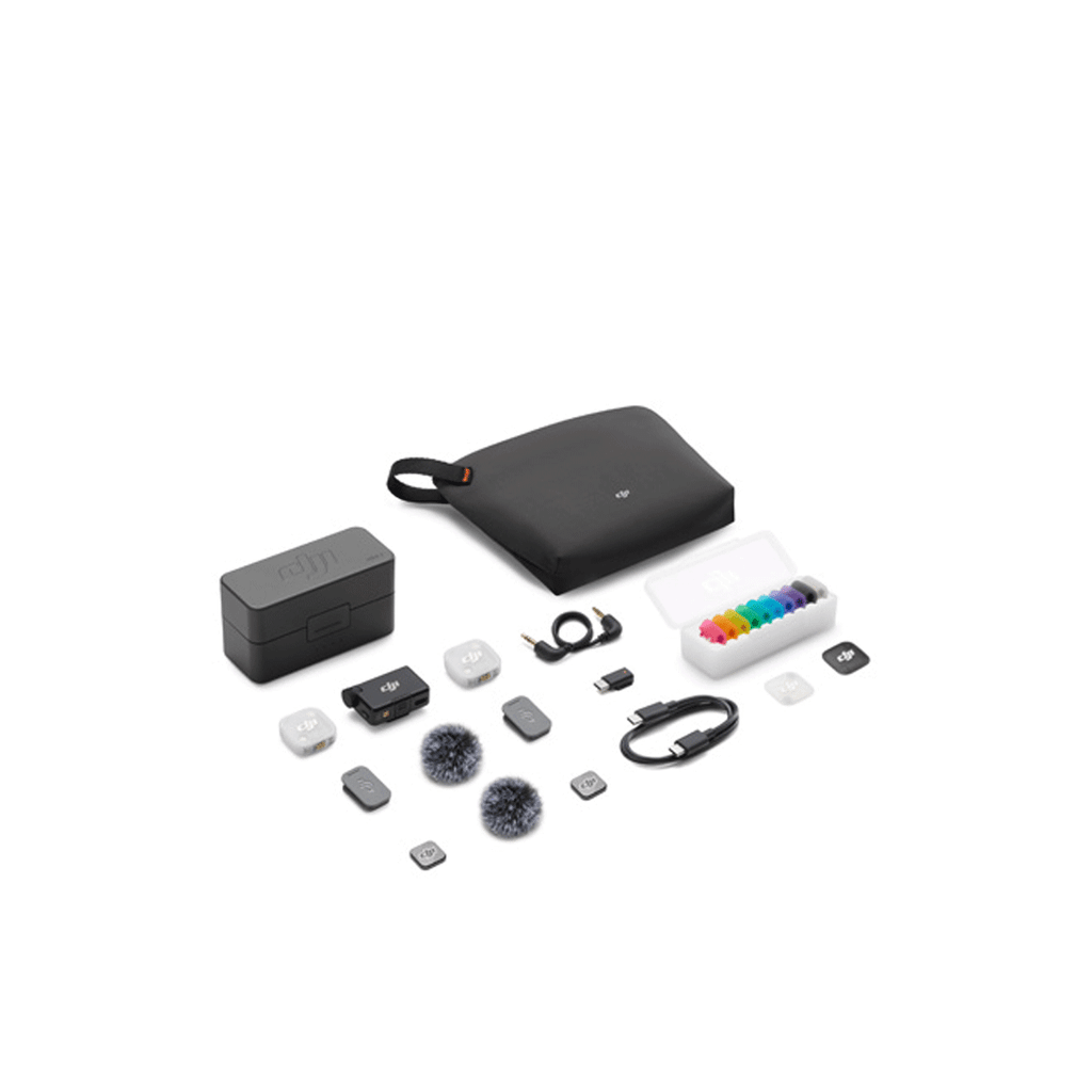 DJI Mic Mini 2 (2TX + 1RX + Charging Case) - Mic thu âm không dây chính hãng 