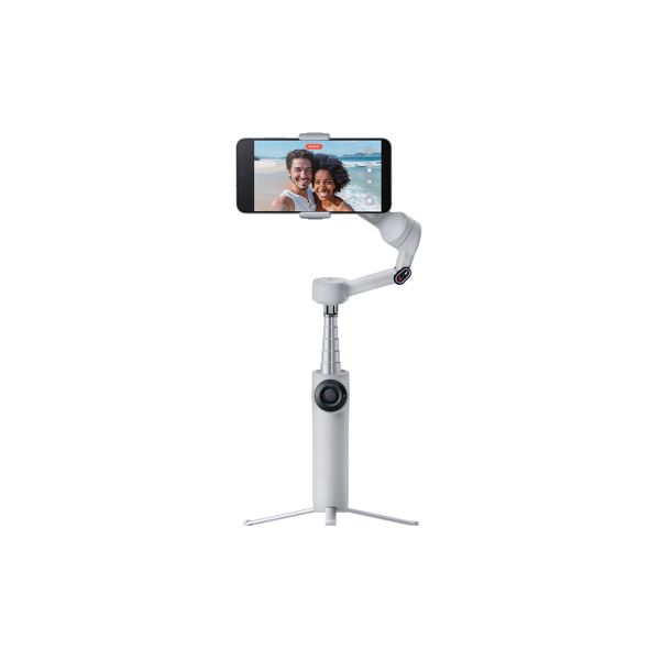  Gimbal Insta360 Flow 2 Standard Bundle Stone Gray - Tay cầm chống rung điện thoại 