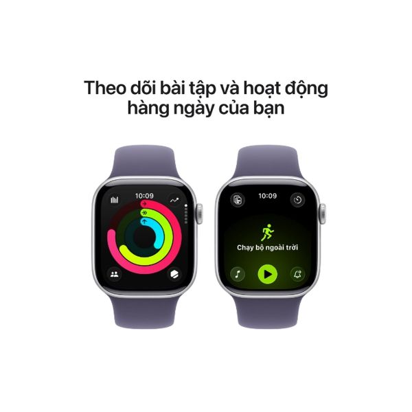 Apple Watch Series 11 42mm (GPS + Cellular) Viền Nhôm Dây Cao Su size S/M/L