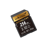  Thẻ nhớ Catalyst SD256GB V60 R280mb/W180mb, hiệu Exascend - Chính hãng 