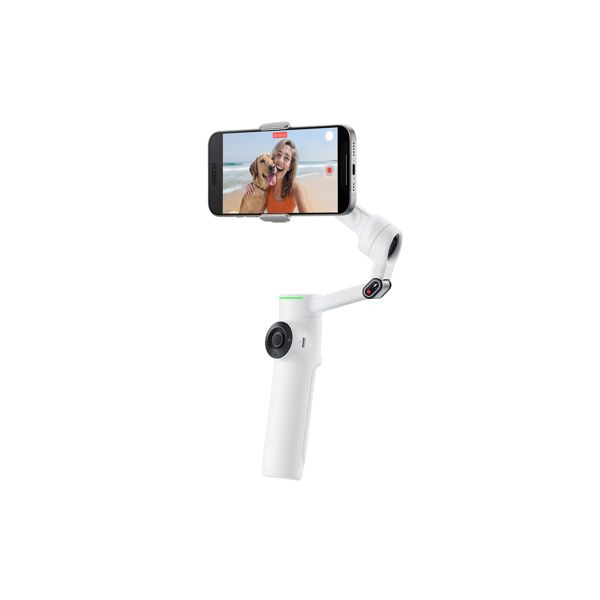  Gimbal Insta360 Flow 2 Pro Standard Bundle Summit White - Tay cầm chống rung điện thoại 