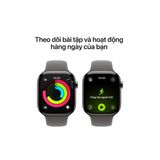  Apple Watch Series 11 46mm (GPS + Cellular) Viền Titan Dây Cao Su size S/M/L 
