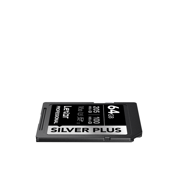  Thẻ nhớ Lexar 64GB Professional SILVER PLUS UHS-I SDXC Card V30 255Mb/s - Chính Hãng 