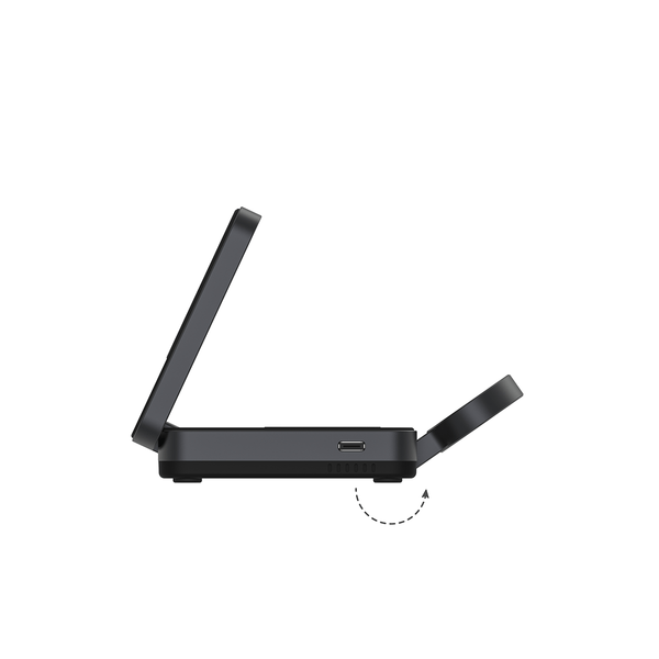  Đế sạc không dây 3 in 1 Mazer QI2 MagFold05 