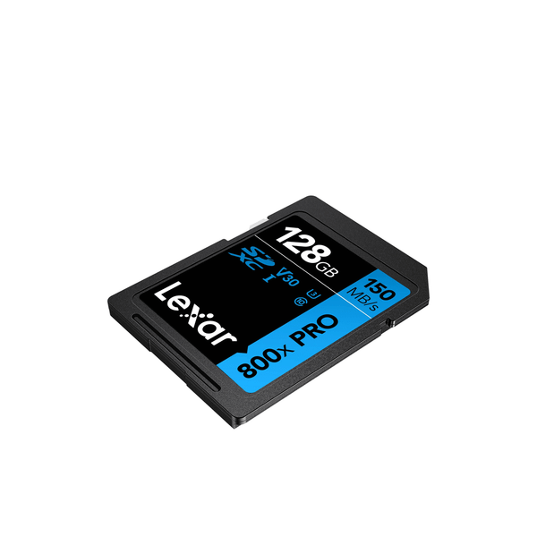  Thẻ nhớ Lexar SD128GB Professional 800x Pro SDXC UHS-I R150Mb V30 - Chính Hãng 