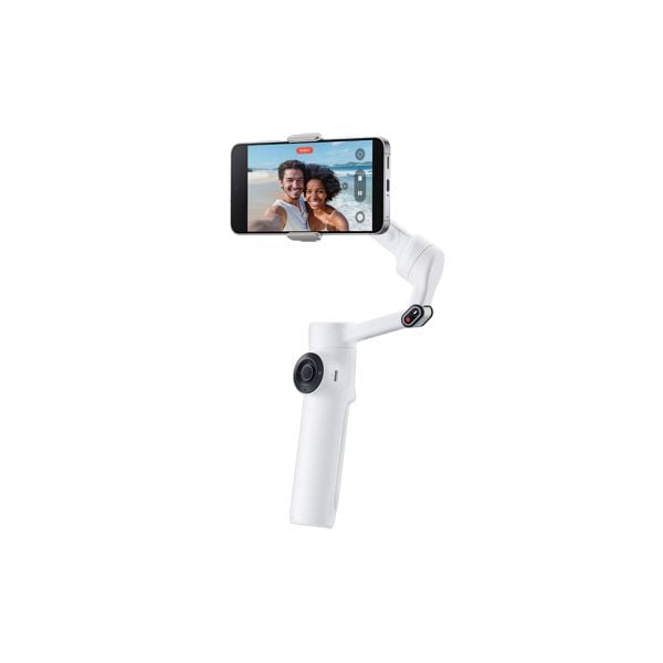  Gimbal Insta360 Flow 2 Standard Bundle Summit White - Tay cầm chống rung điện thoại 