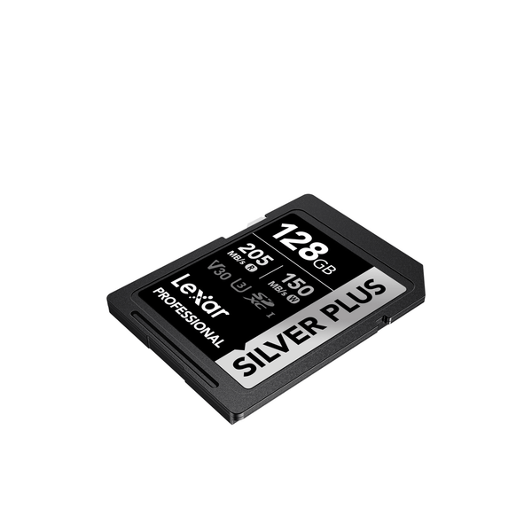  Thẻ nhớ Lexar 128GB Professional SILVER PLUS UHS-I SDXC Card V30 - Chính Hãng 