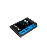  Thẻ nhớ Lexar SD64GB Professional 800x Pro SDXC UHS-I R150Mb V30 - Chính Hãng 