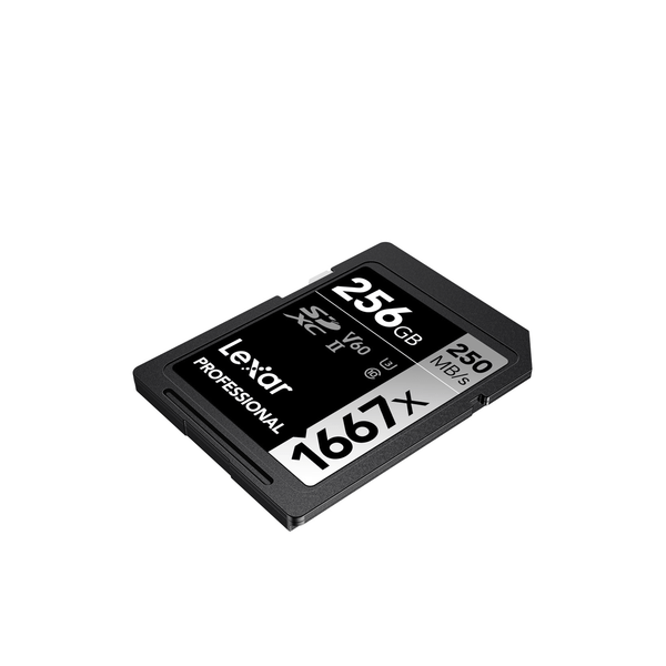  Thẻ nhớ Lexar 256GB Professional 1667x UHS-II SDXC Card V60 - Chính Hãng 