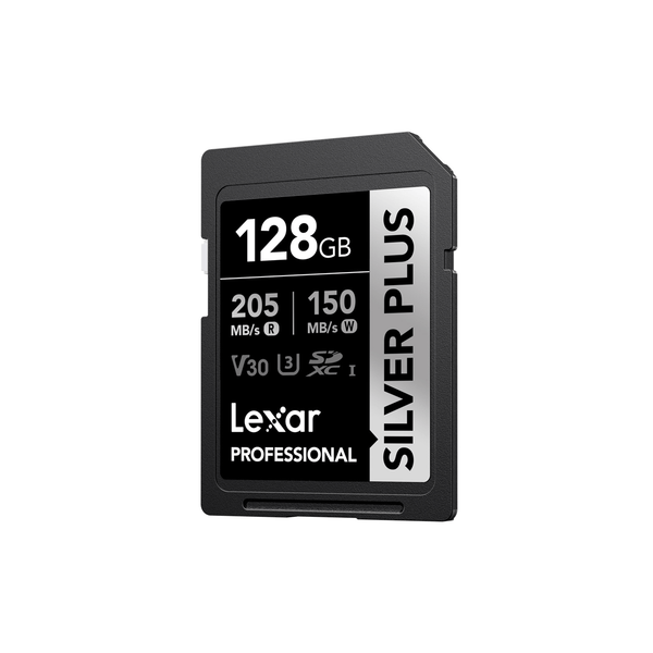  Thẻ nhớ Lexar 128GB Professional SILVER PLUS UHS-I SDXC Card V30 - Chính Hãng 