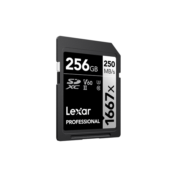  Thẻ nhớ Lexar 256GB Professional 1667x UHS-II SDXC Card V60 - Chính Hãng 