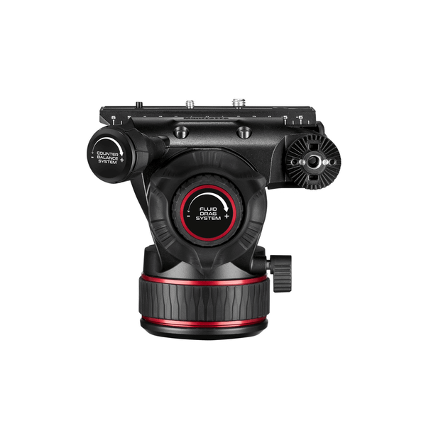  Chân máy quay Nitrotech 608 Fluid Video Head & Aluminum Twin Leg Tripod - Chính Hãng 