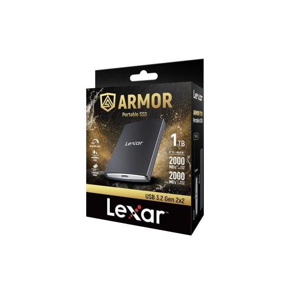  Ổ cứng di động Lexar Armor 700 Portable SSD 1TB - Chính hãng 