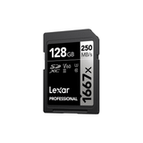  Thẻ nhớ Lexar 128GB Professional 1667x UHS-II SDXC Card V60 - Chính Hãng 