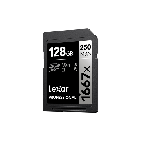 Thẻ nhớ Lexar 128GB Professional 1667x UHS-II SDXC Card V60 - Chính Hãng 