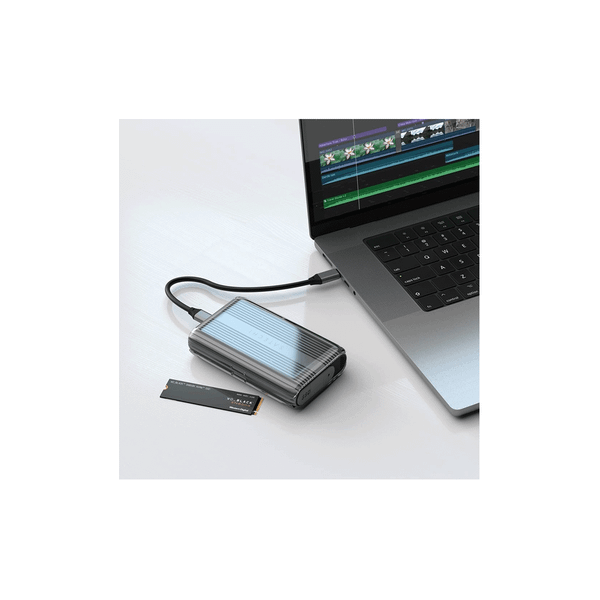 Box ổ cứng di động SSD M2 NVMe Gen4x4 Satechi USB4 PRO / ST-EU4NPM