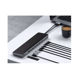  Dock kiêm Hub chuyển đổi Satechi 10in2 xuất 2 màn hình với khe gắn SSD M2 SATA/NVMe / ST-DDSM 