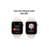  Apple Watch SE 3 40mm (GPS) Viền Nhôm Dây Cao Su size S/M/L 
