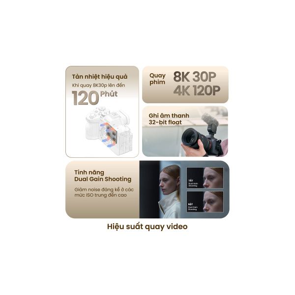  Máy ảnh Sony Alpha A7R Mark VI - Chính hãng / ILCE-7RM6 