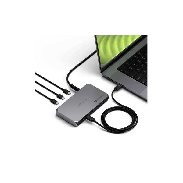 Cổng chuyển đổi Satechi Thunderbolt 4 Slim Hub Pro / ST-HT4SHM
