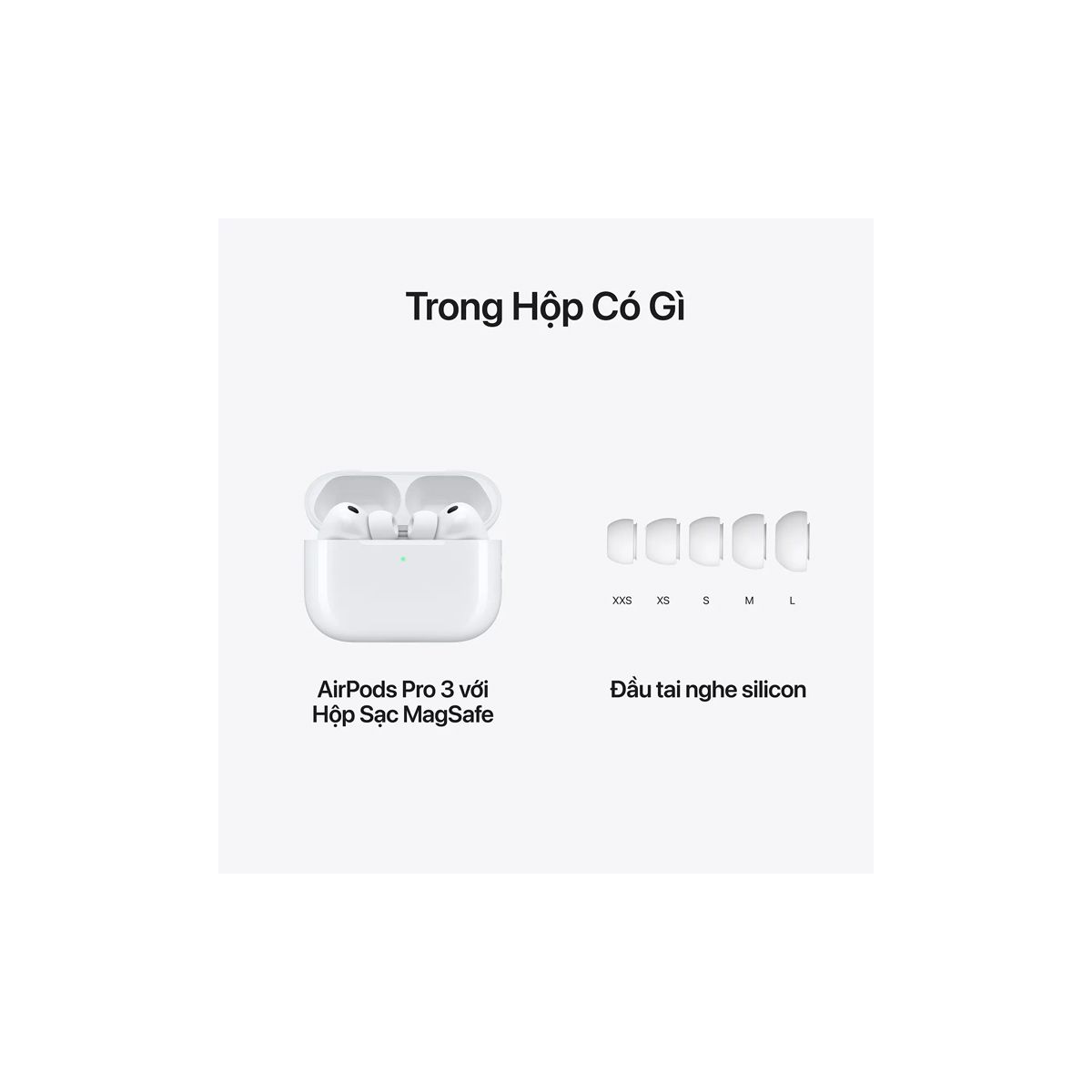 Apple AirPods Pro 3 USB-C Chính hãng, Giá rẻ, Ưu đãi tốt