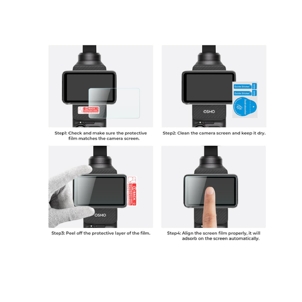  Bộ Bảo Vệ Màn Hình K&F Concept cho DJI Pocket 3 