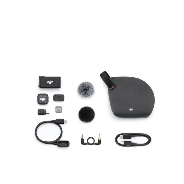  DJI Mic 3 (1TX + 1RX) - Mic thu âm không dây chính hãng 