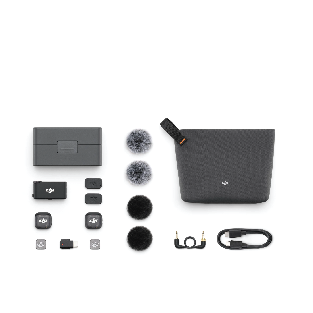  DJI Mic 3 (2TX + 1RX + Charging Case) - Mic thu âm không dây chính hãng 