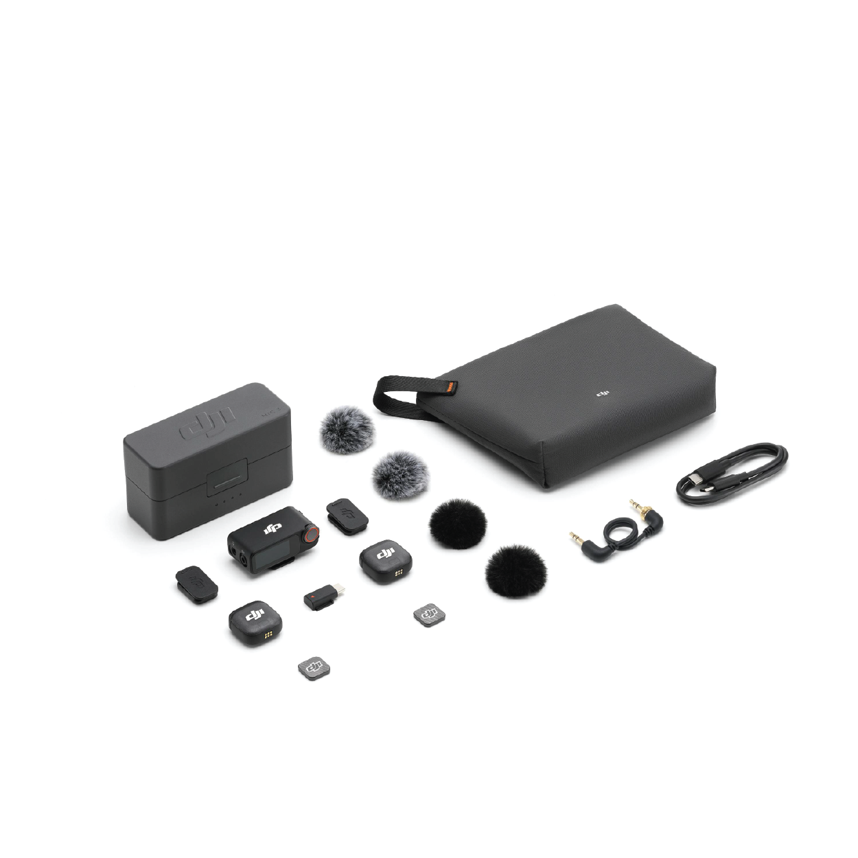  DJI Mic 3 (2TX + 1RX + Charging Case) - Mic thu âm không dây chính hãng 