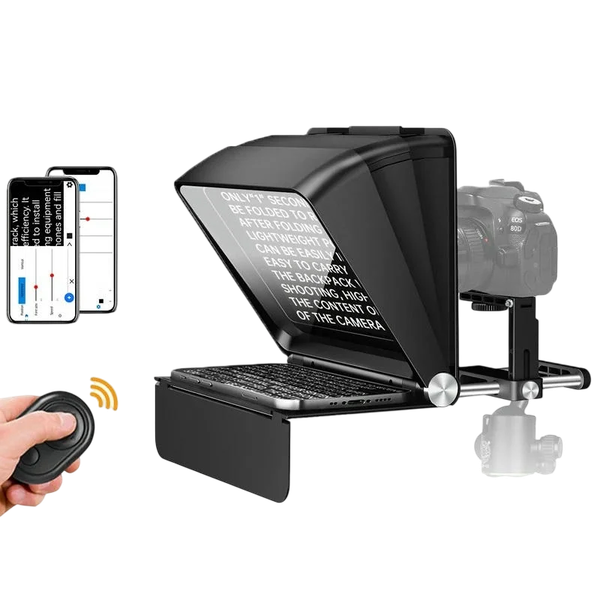  Máy nhắc chữ Lensgo TC7 II dùng cho máy ảnh và điện thoại 