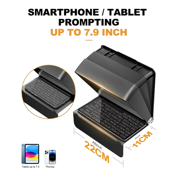  Máy nhắc chữ Lensgo TC7 II dùng cho máy ảnh và điện thoại 