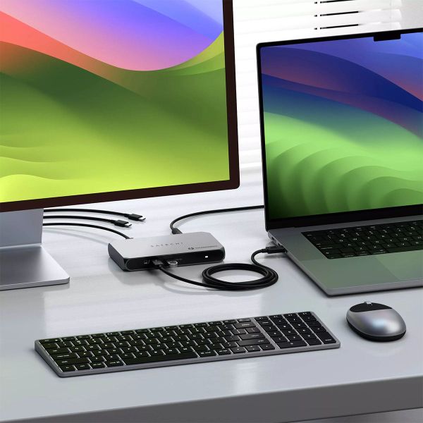  Dock chuyển đổi Satechi Thunderbolt 4 Slim Hub Pro 