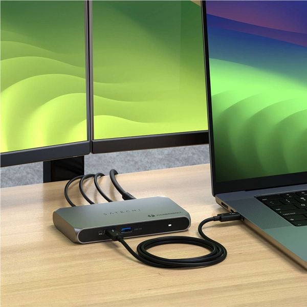  Dock chuyển đổi Satechi Thunderbolt 4 Slim Hub Pro 
