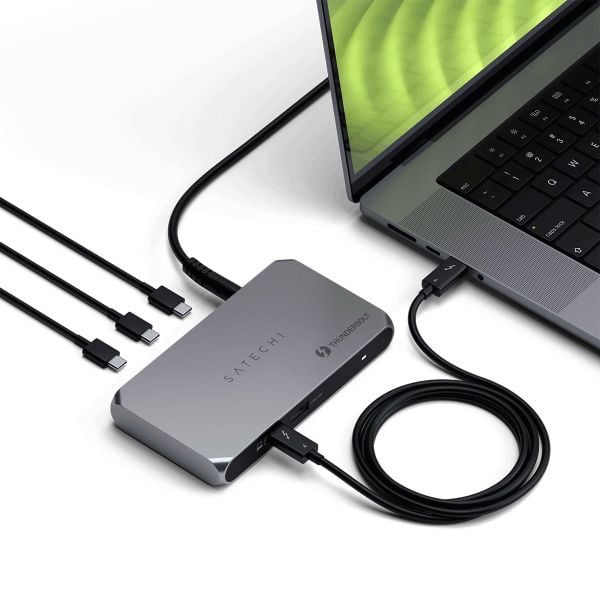  Dock chuyển đổi Satechi Thunderbolt 4 Slim Hub Pro 