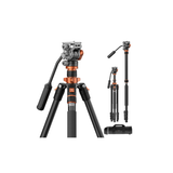  Chân máy ảnh K&F Concept K234A7 + FH-03 Fluid Head (KF09.136) 