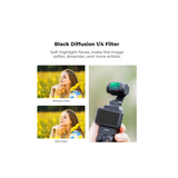  Kính lọc K&F Filter Set Nano-X Series for DJI Pocket 3 (CPL + Black-Mist 1/4+ ND2-32) 