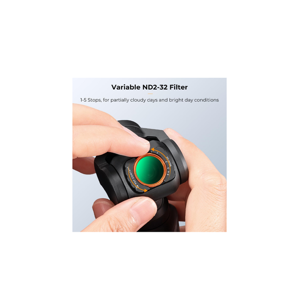  Kính lọc K&F Filter Set Nano-X Series cho DJI Pocket 3 (ND2-32 + ND32-512) 