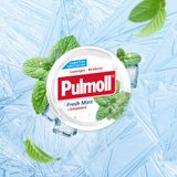 Kẹo Ngậm Không Đường Pulmoll Hỗn Hợp Bạc Hà Tươi + Vitamin C (Hộp 45g)