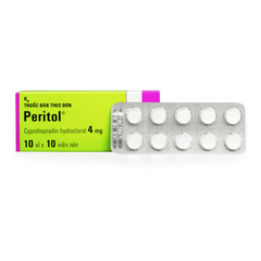 PERITOL 4mg (Hộp 10 vỉ x 10 viên)