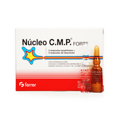 NUCLEO CMP FORTE 10mg (Hộp 3 ống bột và 3 ống dung môi 2ml)