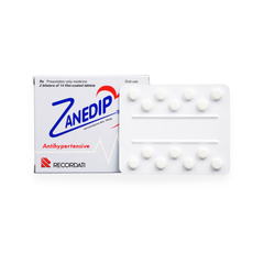 ZANEDIP 10mg (Hộp 2 vỉ x 14 viên)