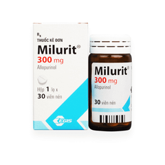 MILURIT 300mg (Hộp 1 lọ x 30 viên)