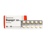 DOPEGYT 250mg (Hộp 10 vỉ x 10 viên)