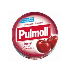 Kẹo Ngậm Không Đường Pulmoll Hỗn Hợp Anh Đào + Vitamin C (Hộp 45g)