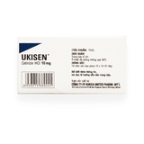 UKISEN 10mg (Hộp 10 vỉ x 10 viên)